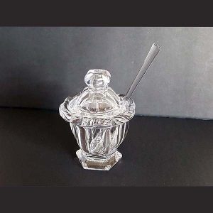 Baccarat Caviar Jar Chipped 1