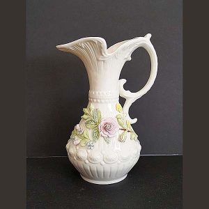 Belleek Rose Water Pitcher 1
