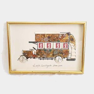 Bus England Framed Wall Art 1