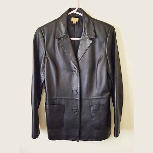 Caslon Ladies Leather Jacket 1