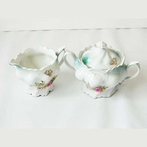 Fine China Cream Sugar Serving Set 1