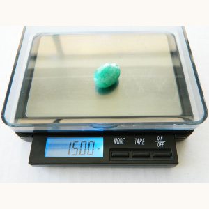 Oval 15 Carat Natural Emerald Stone 1
