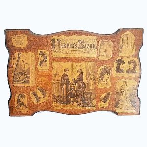 Harpers Bazar Wood Wall Art 1