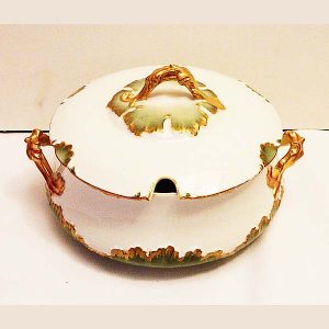 Haviland Limoges Floral Soup Serving Dish 1