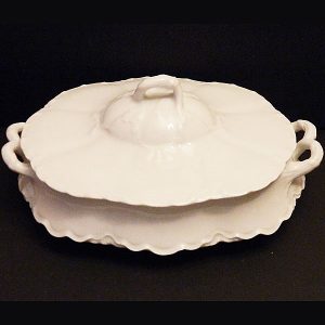 Haviland White Soup Serving Dish 1