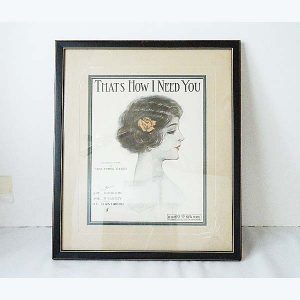 That's How I Need You Framed Wall Picture