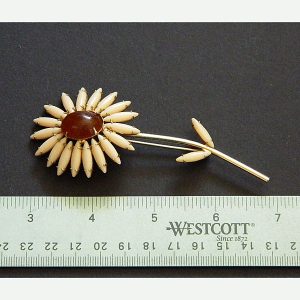 Napier Floral Pin Brooch