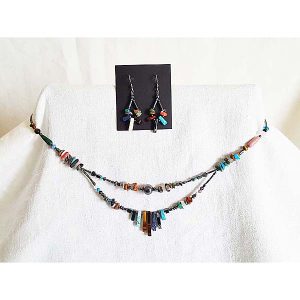 Native American Chain Earrings Set 1