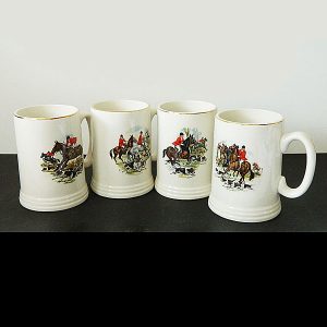 Nelson Fox Hunt Coffee Tea Cup Set 1