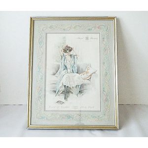 Onyx Advertisement Framed Wall Picture
