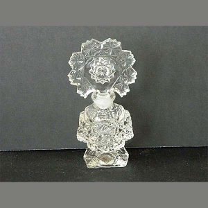 Cut Glass Perfume Bottle 1