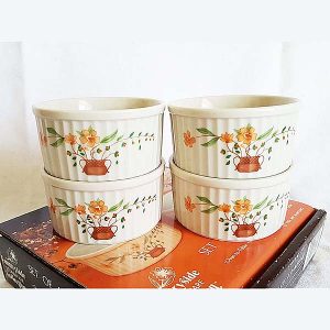 Country Side Stoneware Ramekins Set 1