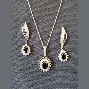 RJW Chain Necklace Earrings Set 1