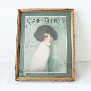 Swanee Butterfly Framed Wall Picture