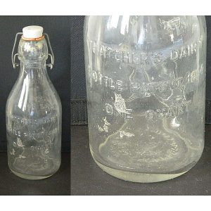 Thatcher's Dairy Milk Bottle 1