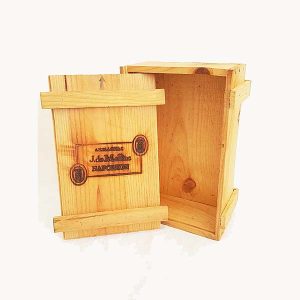 J. de Malliac Napoleon Armagnac Wood Box