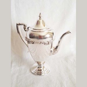 HS Silver On Copper Teapot 2