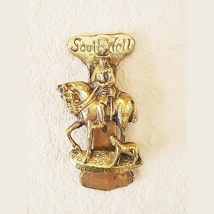 South Well Horse Hound Door Knocker 1