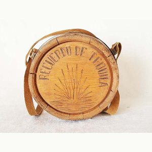 Tequila Wood Flask 1