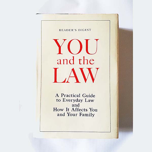 You And The Law Reader's Digest Book 1