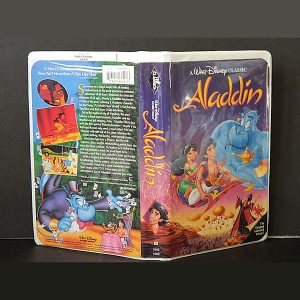 Aladdin VHS Movie Tape