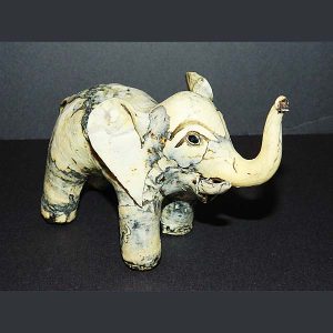 Faux Bone Elephant 4