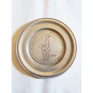 1776 Pewter Plate 1