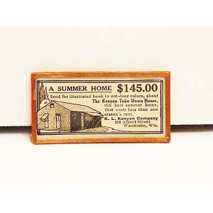 Summer Home Refrigerator Magnet