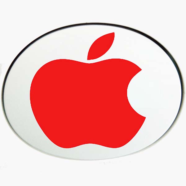 Apple Brand Logo Decal 2