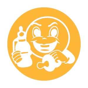 Baby On Board Emoticon Decal 1
