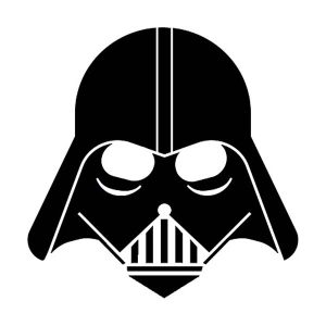 Darth Helmet Decal 1