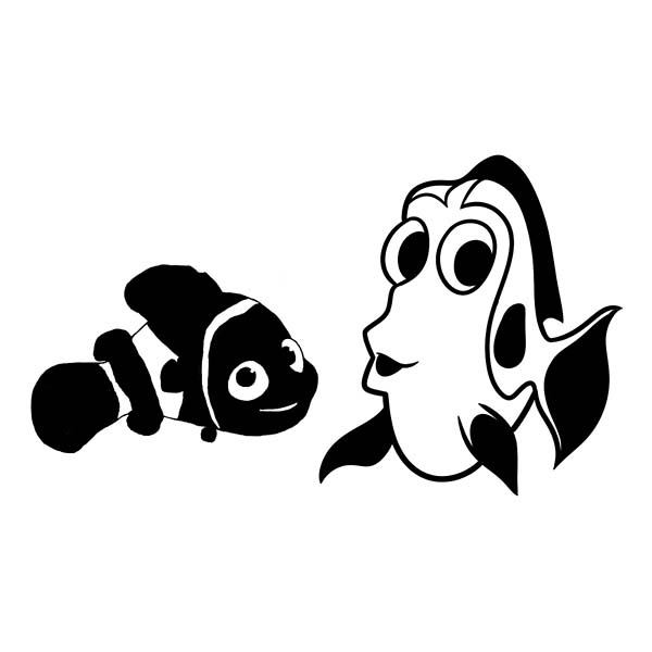 Dory Nemo Image Decals
