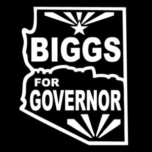 Andy Biggs For Governor Vinyl Car Decal
